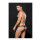 ENVY E062 MICROFIBER ZIP UP LOW-RISE THONG BLACK S/M