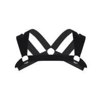 Rude Rider Elastic Double Shoulder Harness Black