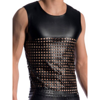 Manstore Slim Tank M767 T-Shirt Black