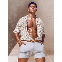 2Eros Bondi Bar Beach Swim Shorts String Brown (Series 3)