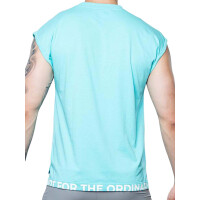 Supawear Wide-Cut Tank Turquoise Blue