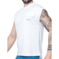 Supawear Wide-Cut Tank White