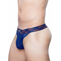 2Eros Himeros Thong Underwear Navy Blue