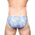 2Eros Print Swim Briefs V20 Swimwear Coral Teal