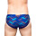 2Eros Print Swim Briefs V10 Ocean Blue