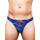 2Eros Print Swim Thongs V80 Ocean Blue