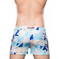 2Eros Print Swim Shorts S50 Insignia Turquoise