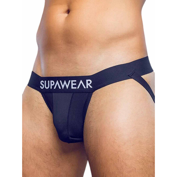 Supawear Vortex Jockstrap Underwear Black