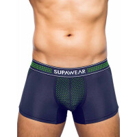 Supawear Neon Mesh Trunk Underwear - Neon Green