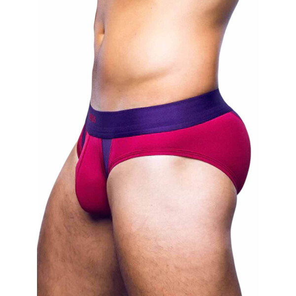 2Eros Cronus Brief Underwear Beet Red M