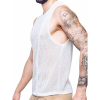 2eros Amalfi Singlet Tank Top White