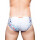 2Eros Print Swim Briefs V20 Swimwear Seascape White