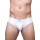 2Eros Swim Brief VB13 BLK Label White