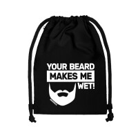 BenSWild BigBag `Your Beard Makes Me Wet!` Black/White