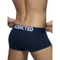 Addicted My Basic Boxer Underwear Navy Blue