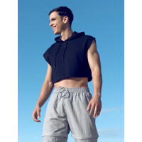 Supawear Cropped Hoodie Black