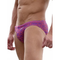 2Eros V20 Signature Print Swim Brief Purple