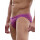 2Eros V20 Signature Print Swim Brief Purple