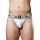 MM The Original Jockstrap Underwear White/Grey 2 inch