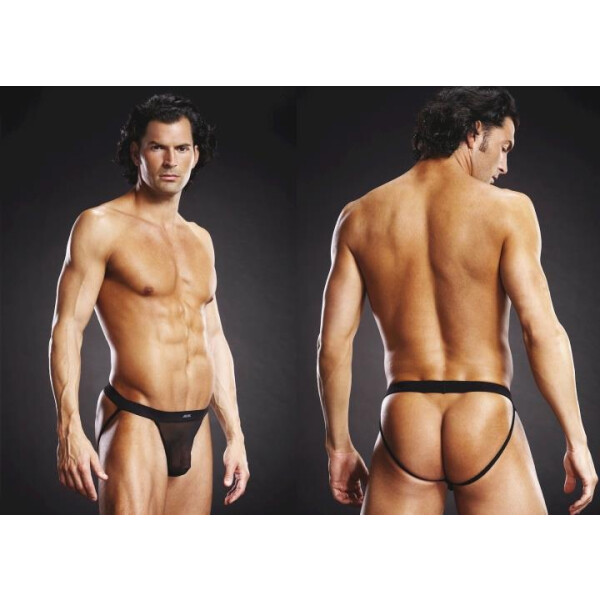 BLUE LINE Jock Strap schwarz S/M