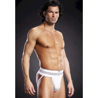 BLUE LINE Performance Microfiber Jock Strap weiß...